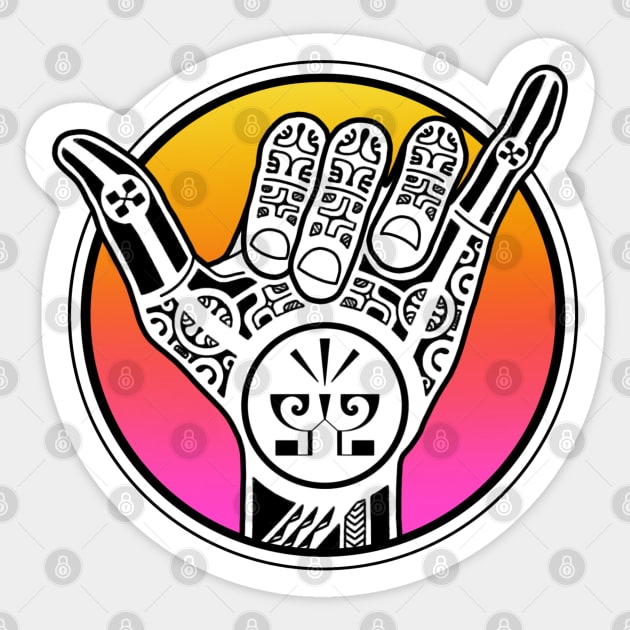 The Shaka Sticker by 29:11 Tattoo Merch